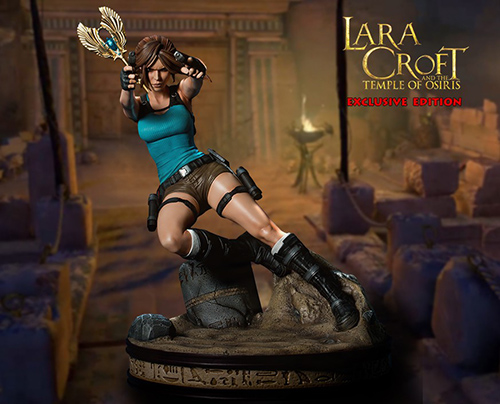 Lara Croft and the Temple of Osiris Exclusive Edition statue by Gaming Heads