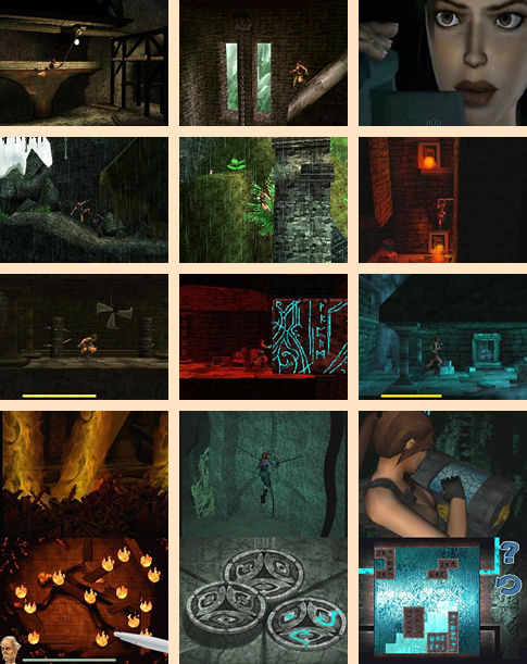 Tomb Raider Underworld Nintendo DS screenshots - click for full-size images