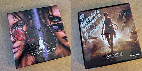 Tomb Raider: The Dark Angel Symphony signed CD set