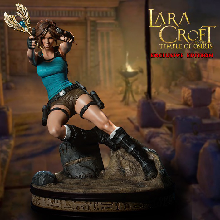 Lara Croft and the Temple of Osiris statue by Gaming Heads