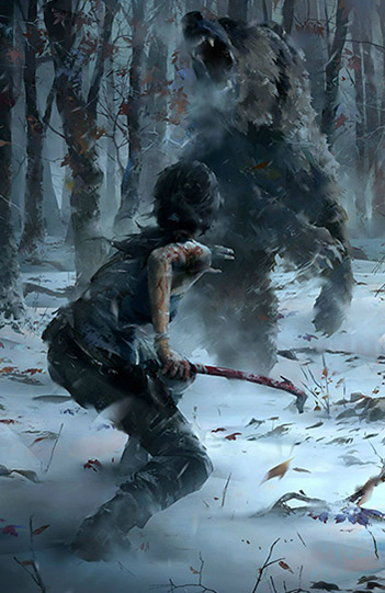Rise of the Tomb Raider concept art
