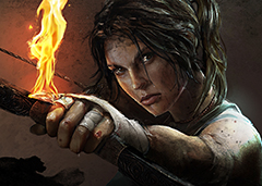 Lara Croft Lithograph