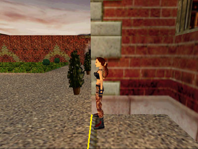 Tomb Raider corner bug 2