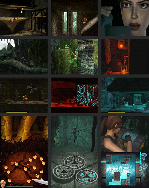 Tomb Raider: Underworld NDS screenshots
