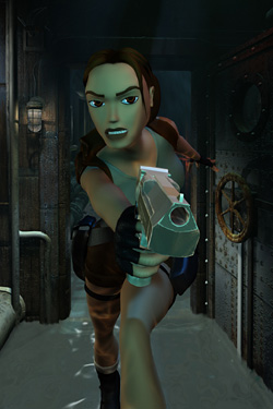 Lara Croft - submarine