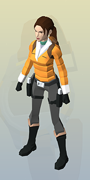 Lara Croft GO Antarctica outfit