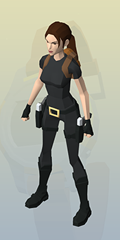 Lara Croft GO Catsuit outfit