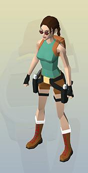 Lara Croft GO Core Classic outfit