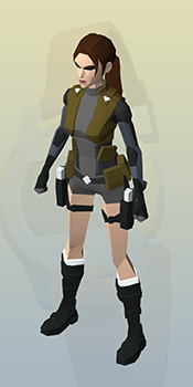 Lara Croft GO Deus Ex outfit