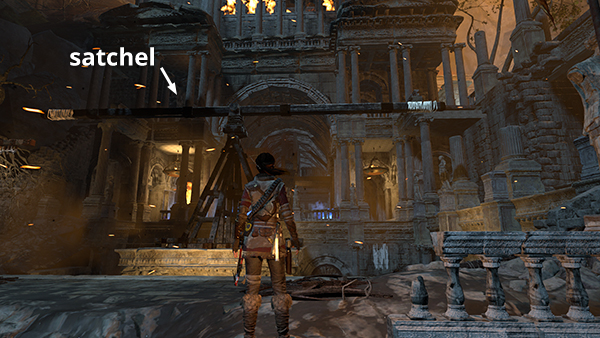 Rise of The Tomb Raider - Rising Tides: Destroy 1st Statue Supports, Greek  Fire Depot Base Camp 