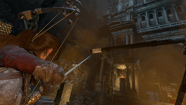 RISE OF THE TOMB RAIDER: Flooded Archives - Greek Fire Puzzle Northwest  Corner