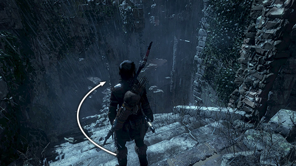 Rise of the Tomb Raider Scale The Cathedral To Find The Entrance 4k hdr 
