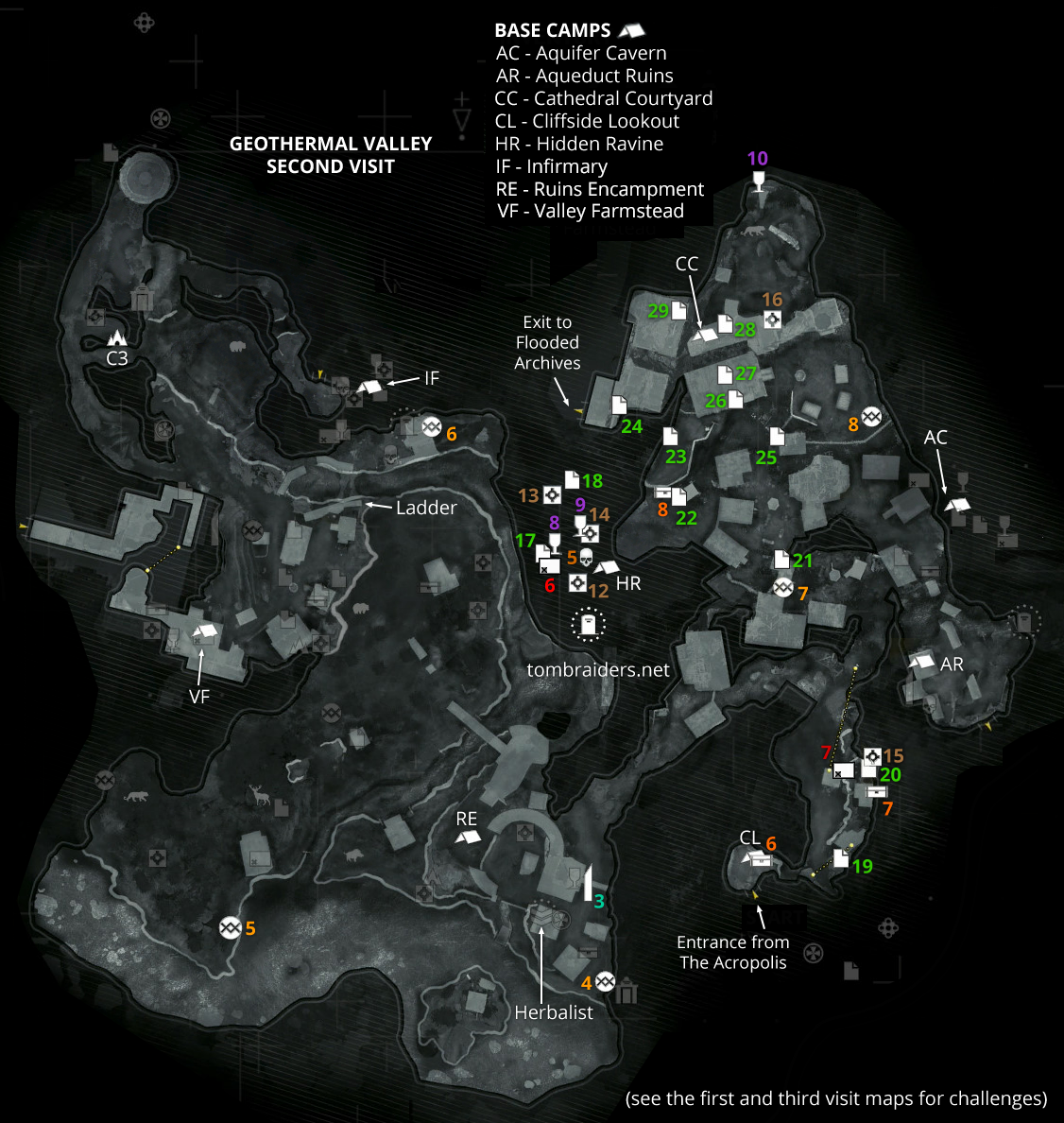 Rise of the Tomb Raider: visual guide to every Challenge Tomb entrance  location