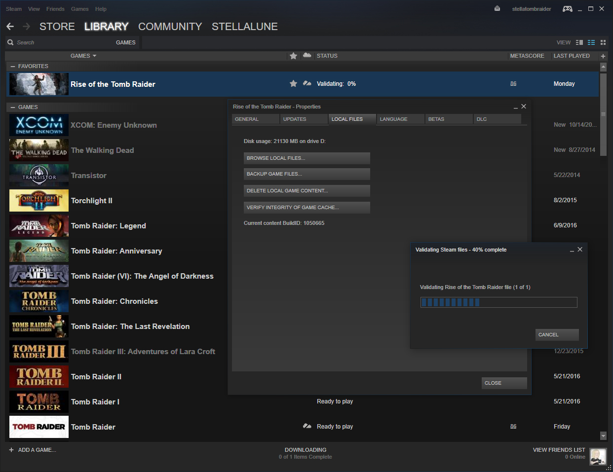 Verifying your steam cache (115) фото