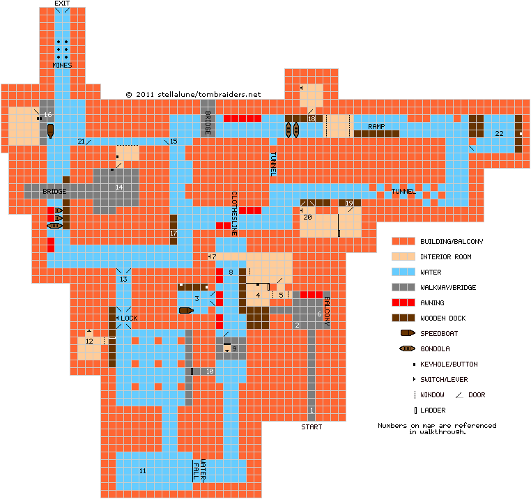 Venice Level Map