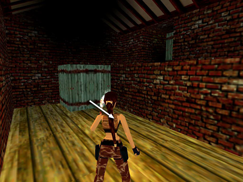 TOMB RAIDER 3 WALKTHROUGH - TRAINING LEVEL - Racetrack Key