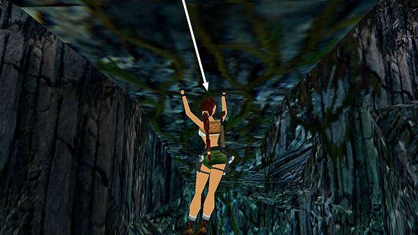 Tomb Raider 3 and TR3 Remastered Coastal Village - Large Cavern with Pool