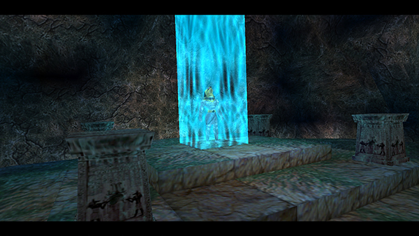 Temple of Horus - Shaft of Blue Light and Horus's Island - Tomb Raider ...