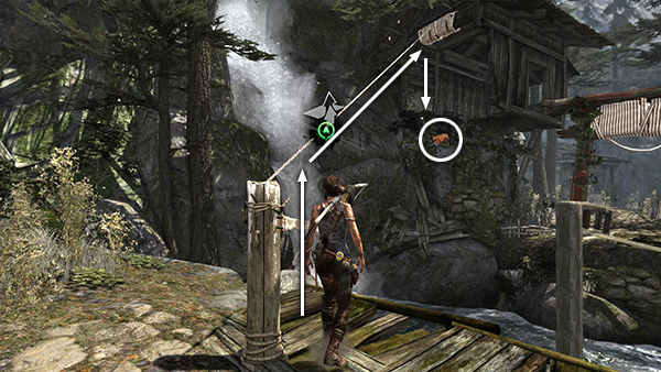 rise of the tomb raider rope arrows