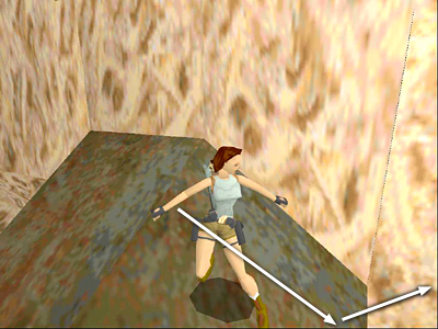 Tomb Raider: Unfinished Business - Level 4: Room with Uneven Ledges ...